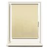 Curtain roll lightproof BRABIX 50x175 cm, cream/silver