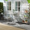 Kaemingk / Folding chair with mosaic Gran Toulouse 90 * 45 * 38 cm, metal