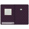 BRAUBERG / Notebook 40 l. checkered cover SoftTouch, foil, beige boom. 70 g / m2, stitching, А5 (147х210 mm), GALLERY / 10 pcs.