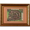 Арбет Мрамор / Arbet Mramor / Map "Moscow, the capital city of the whole White Russia", Cologne, 1610 in a baguette - a replica