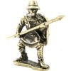 Figurine cast "Knight Gastat with a spear" brass (gift box)