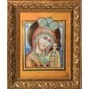 Icon of the Mother of God "Kazan" from zirconium