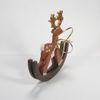 Toy Christmas tree "Deer on rocking" 360-5