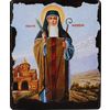 Vernissage of History / Icon "Saint Gayane" on a wooden base, 12 x 10