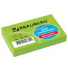 BRAUBERG / Self-adhesive block (stickers) NEON, 76x51 mm, 90 sheets, green