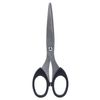 Scissors GUARD, 160 mm, classic shape, black, 2-sided sharpening
