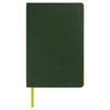 BRAUBERG  / Leather-look notebook "Metropolis Mix", 80 sheets A5 (148x218 mm), dark green
