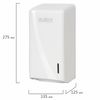 ЛАЙМА / Dispenser for toilet paper sheets PROFESSIONAL ORIGINAL (System T3), white, ABS-plastic