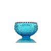 Гусевской Хрустальный завод / Crystal salad bowl "Fars" turquoise