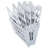 The tray for papers of STAMM, 5-sections, 4 compartments, gray