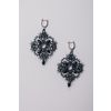 Lace earrings "Elena the Beautiful" black