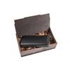 Gift set "Clutch zipper big box of wood"