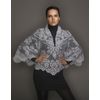 Снежинка / Snowflake / Women's lace drape with a pattern of branches and flowers