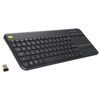 LOGITECH / Wireless Keyboard K400, 85 Keys, USB, Black
