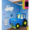 Game set 3 in 1 "Blue tractor" - wardrobe, chest of drawers, the complex