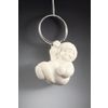 Тобольская фабрика художественных косторезных изделий / Tobolsk factory of art bone-carving products / Keychain "Joy"
