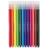 INLANDIA markers 12 colors, ZOO, triangular, washable, ventilated cap