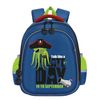 Pack GRIZZLY school, anatomical backrest, 2 compartments, "Pirate", 36x28x20 cm