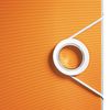 Cartella-cartella LEITZ "Active WOW", meccanismo 180°, polyphom, 82 mm, arancione
