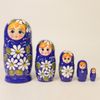 Хохлома Оптом / Doll "Daisy blue" 5 dolls