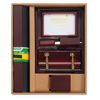 The table set BESTAR Hermes of wood, 7-piece, color "red"