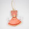 Потешный промысел / Christmas tree toy from porcelain "Butterfly"