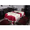 Снежинка / Snowflake / Set of table linen "Christmas balls"
