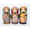 Лаврово / Matryoshka 7 seats Flower with gold - Souvenir