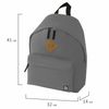 Backpack BRAUBERG, universal, city-format, single tone, grey, 20 litres, 41х32х14 cm