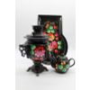 Дулевский фарфор / Samovar electric "Zhostovo on black", 3 liters