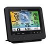 BRESSER weather station 5in1 wifi, temperature sensor, hygrometer, barometer, anemometer, rain gauge, alarm clock, black