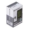 BRESSER weather station Temeo io, temperature sensor, clock, alarm clock, black