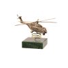 Золотая антилопа / Model helicopter MI-38 1:144 on natural stone