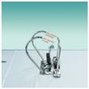 Folder-Registrar LEITZ, the mechanism 180°, coating plastic, 80 mm, green