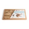 Dubok Wooden Family / Construction set for the family "Airplane", birch