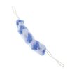 Scrubber for telanylon 79 g (6x6x30 cm) assorted "Pigtail" TIAMO "Original"