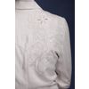 Снежинка / Snowflake / Women's jacket with embroidery "City gloss"