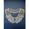 Снежинка / Snowflake / Lace collar with floral ornament, coupling weaving technique