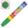 PIFAGOR / Thick wax crayons, 6 colors, oil-based, bright colors