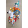 Дымковская глиняная игрушка / Figurine "Hero on a horse"