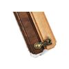 GamesDealer / Backgammon tallado "2 escudo de armas" 60, nogal, Haleyan