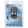 LOGITECH / Wireless mouse M325, 2 buttons + 1 wheel-button, optical, black