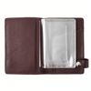 Cover avtodokumentov on the button with pockets "Always right" chocolate