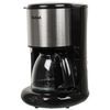 Coffee maker drip TEFAL CM361838, 1000 w, volume 1.25 liters, plastic, silver/black