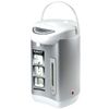 Scarlett SC-ET10D01 thermopot, 3.5 litres, 750 W, 1 temperature, hand pump, stainless steel, white/silver