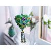 Kurts Adler / Decoração da árvore de natal "O Sonho do Pavão", 5-10 cm