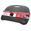 Stand-table with soft cushions, for laptop and creativity BRAUBERG, 430x330 mm, black