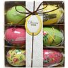 Kaemingk / Decorative Easter eggs with ribbons Spring Trills 8 cm, 6 pcs, pendant
