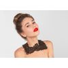 Choker-collar "the very best" black