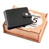Gift set "happy anniversary! 5 years..." purse combo + box wood